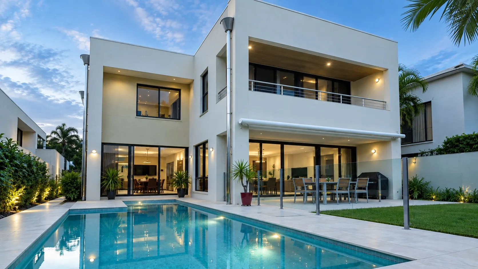 Residência com piscina
